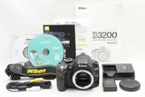 美品 Nikon ニコン D3200 ボディ デジタル一眼レフカメラ ブラック 241106an