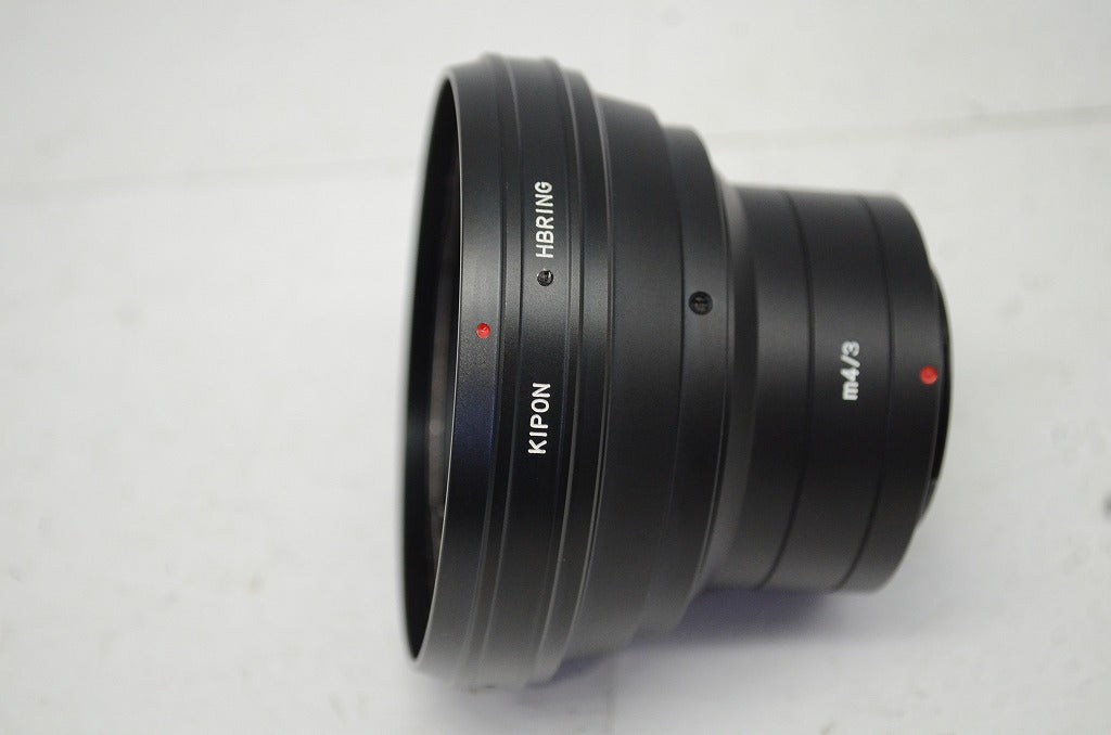 美品 KIPON Adapter Ring HB-m4/3 HASSELBLAD Vマウントレンズ - マイクロフォーサーズボディ 元箱付 251015ae