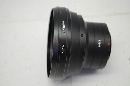 美品 KIPON Adapter Ring HB-m4/3 HASSELBLAD Vマウントレンズ - マイクロフォーサーズボディ 元箱付 251015ae