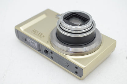 美品 CASIO カシオ EXILIM EX-ZS170 コンパクトデジタルカメラ ゴールド 元箱付 250603y