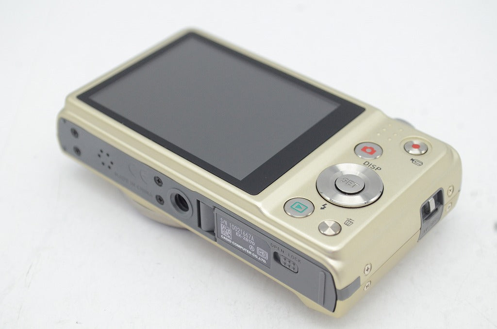 美品 CASIO カシオ EXILIM EX-ZS170 コンパクトデジタルカメラ ゴールド 元箱付 250603y