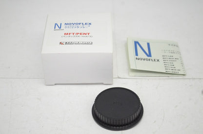 美品 NOVOFLEX MFT/PENT PENTAX ペンタックス Kマウントレンズ - マイクロフォーサーズボディ 元箱付 251015aa