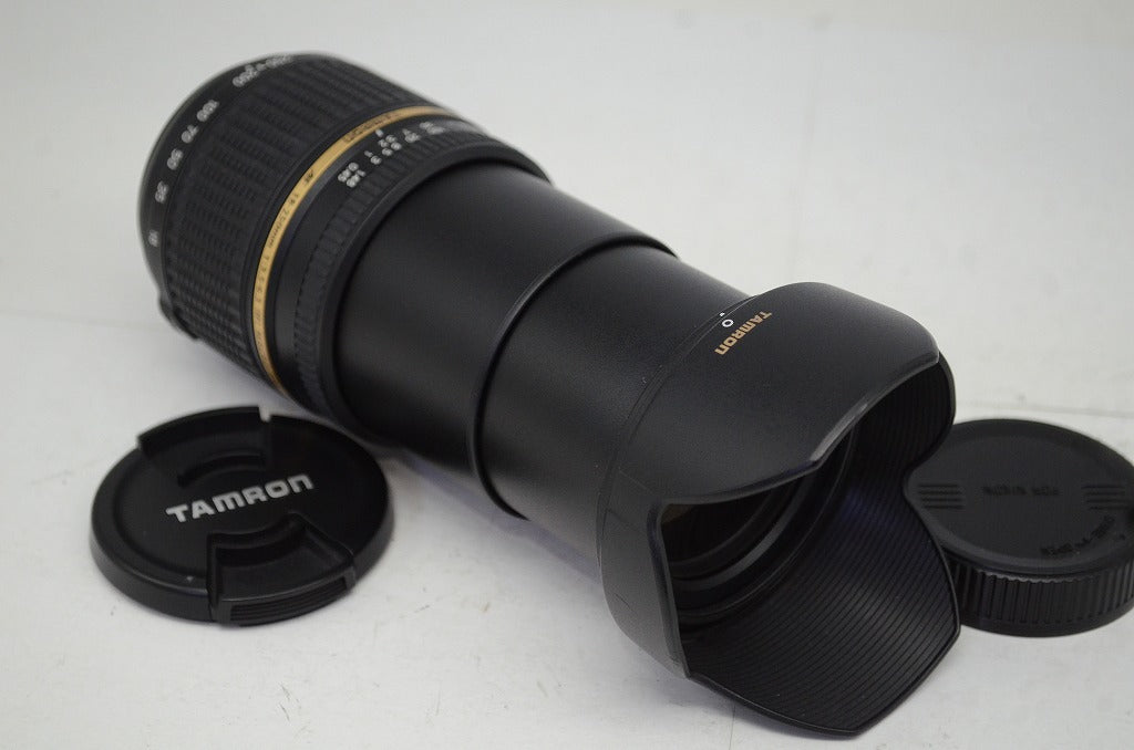 美品 TAMRON AF 18-250mm F3.5-6.3 Di II LD Aspherical IF MACRO A18 Nikon Fマウント ズームレンズ フード付 251016r