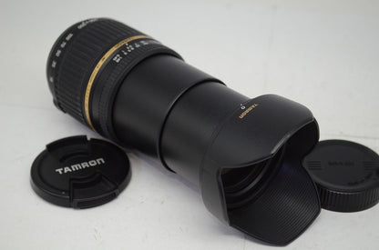 美品 TAMRON AF 18-250mm F3.5-6.3 Di II LD Aspherical IF MACRO A18 Nikon Fマウント ズームレンズ フード付 251016r