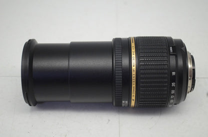 美品 TAMRON AF 18-250mm F3.5-6.3 Di II LD Aspherical IF MACRO A18 Nikon Fマウント ズームレンズ フード付 251016r