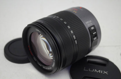 美品 Panasonic LUMIX G VARIO HD 14-140mm F4.0-5.8 ASPH. MEGA O.I.S. H-VS014140 マイクロフォーサーズ 251010k