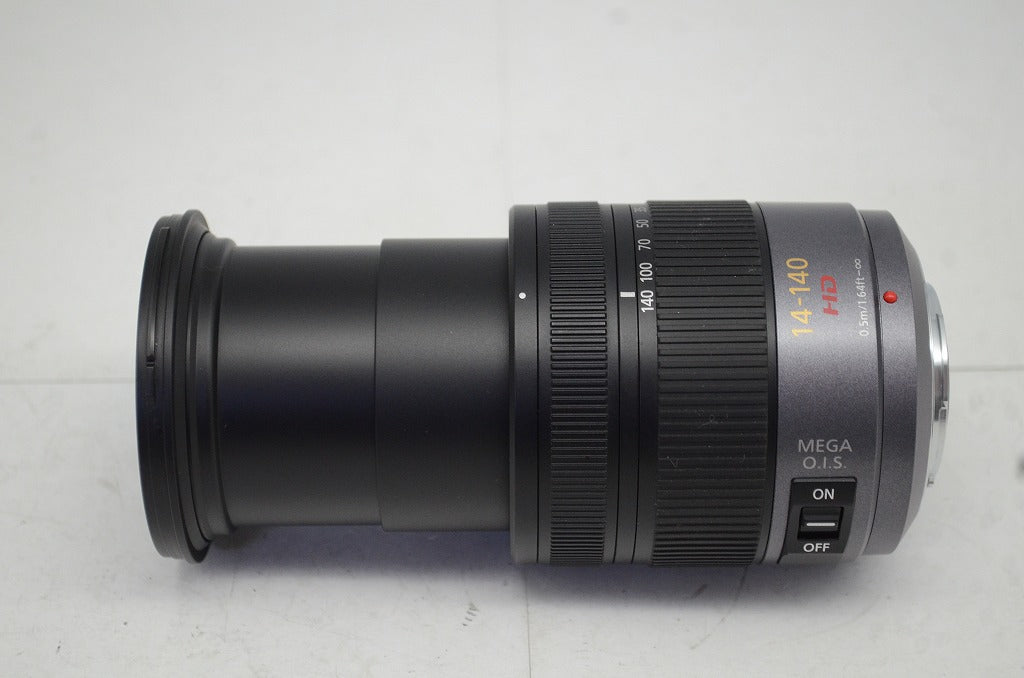 美品 Panasonic LUMIX G VARIO HD 14-140mm F4.0-5.8 ASPH. MEGA O.I.S. H-VS014140 マイクロフォーサーズ 251010k