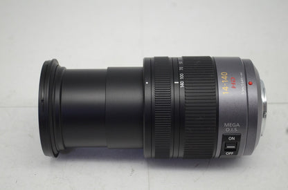 美品 Panasonic LUMIX G VARIO HD 14-140mm F4.0-5.8 ASPH. MEGA O.I.S. H-VS014140 マイクロフォーサーズ 251010k