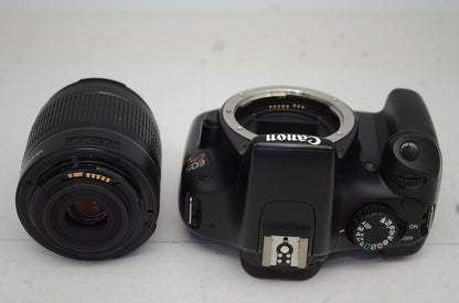 美品 Canon キヤノン EOS Kiss X50 + EF-S 18-55mm IS II レンズキット デジタル一眼レフカメラ 251016z