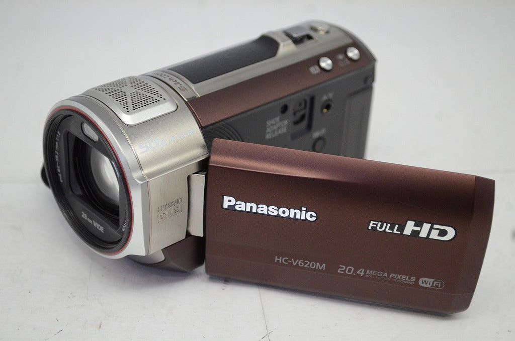 美品 Panasonic パナソニック HC-V620M デジタルビデオカメラ ブラウン 元箱付 251016p