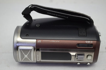 美品 Panasonic パナソニック HC-V620M デジタルビデオカメラ ブラウン 元箱付 251016p