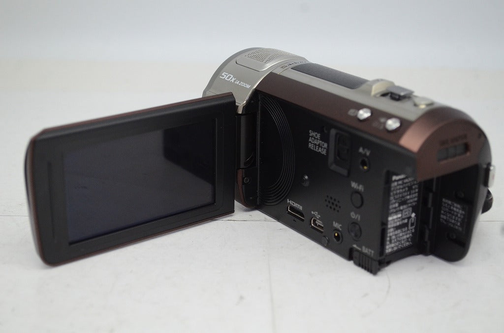 美品 Panasonic パナソニック HC-V620M デジタルビデオカメラ ブラウン 元箱付 251016p