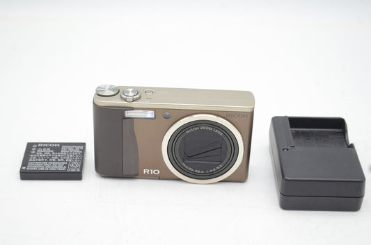 RICOH リコー R10 コンパクトデジタルカメラ ブラウン 250603ai