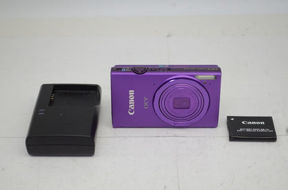 美品 Canon キヤノン IXY 430F コンパクトデジタルカメラ パープル 251020y