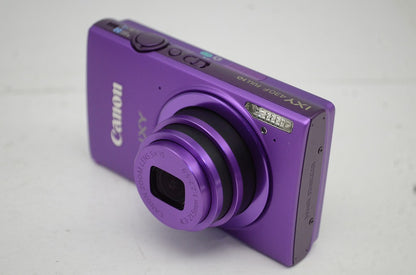 美品 Canon キヤノン IXY 430F コンパクトデジタルカメラ パープル 251020y