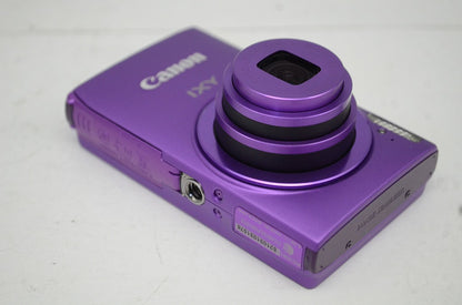美品 Canon キヤノン IXY 430F コンパクトデジタルカメラ パープル 251020y