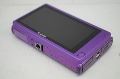 美品 Canon キヤノン IXY 430F コンパクトデジタルカメラ パープル 251020y