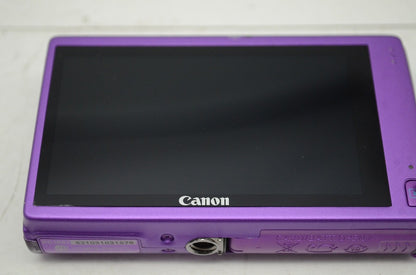 美品 Canon キヤノン IXY 430F コンパクトデジタルカメラ パープル 251020y