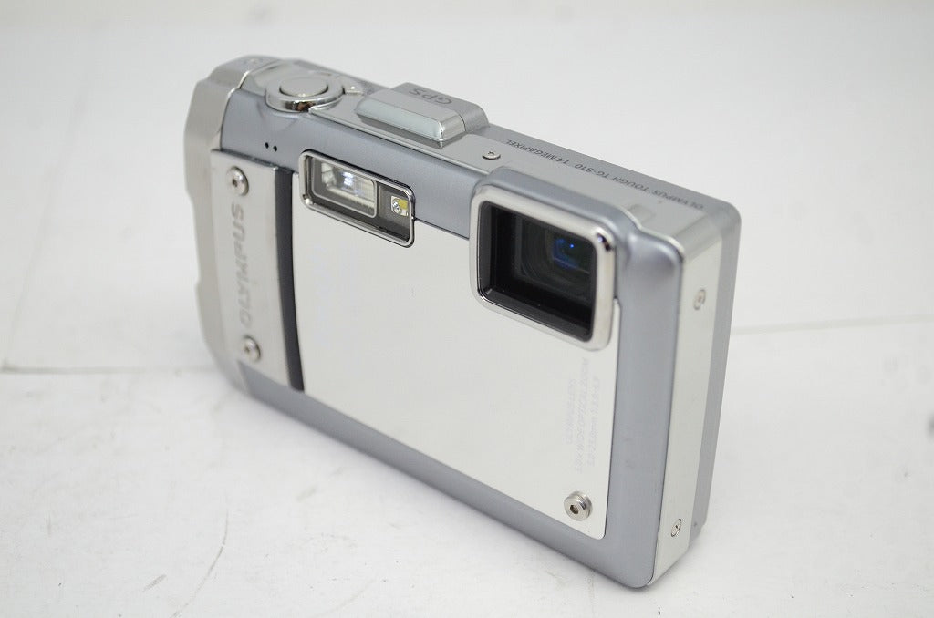良品 OLYMPUS オリンパス TG-810 Tough コンパクトデジタルカメラ シルバー PT-051付 251020t