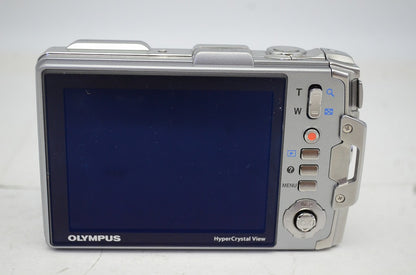 良品 OLYMPUS オリンパス TG-810 Tough コンパクトデジタルカメラ シルバー PT-051付 251020t