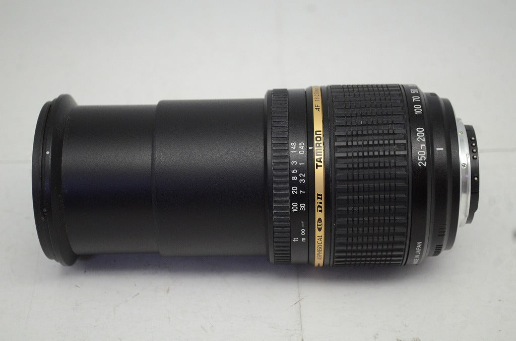 良品 TAMRON AF 18-250mm F3.5-6.3 Di II LD Aspherical IF MACRO A18 Nikon Fマウント APS-C フード付 251021u