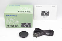 美品 VOIGTLANDER フォクトレンダー BESSA R3A ボディ MF レンジファインダー 元箱付 241116a