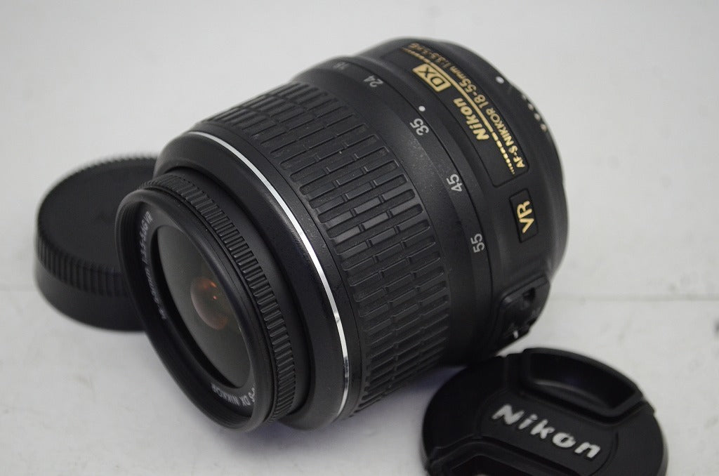 良品 Nikon ニコン AF-S DX NIKKOR 18-55mm F3.5-5.6G VR APS-C ズームレンズ 251020w
