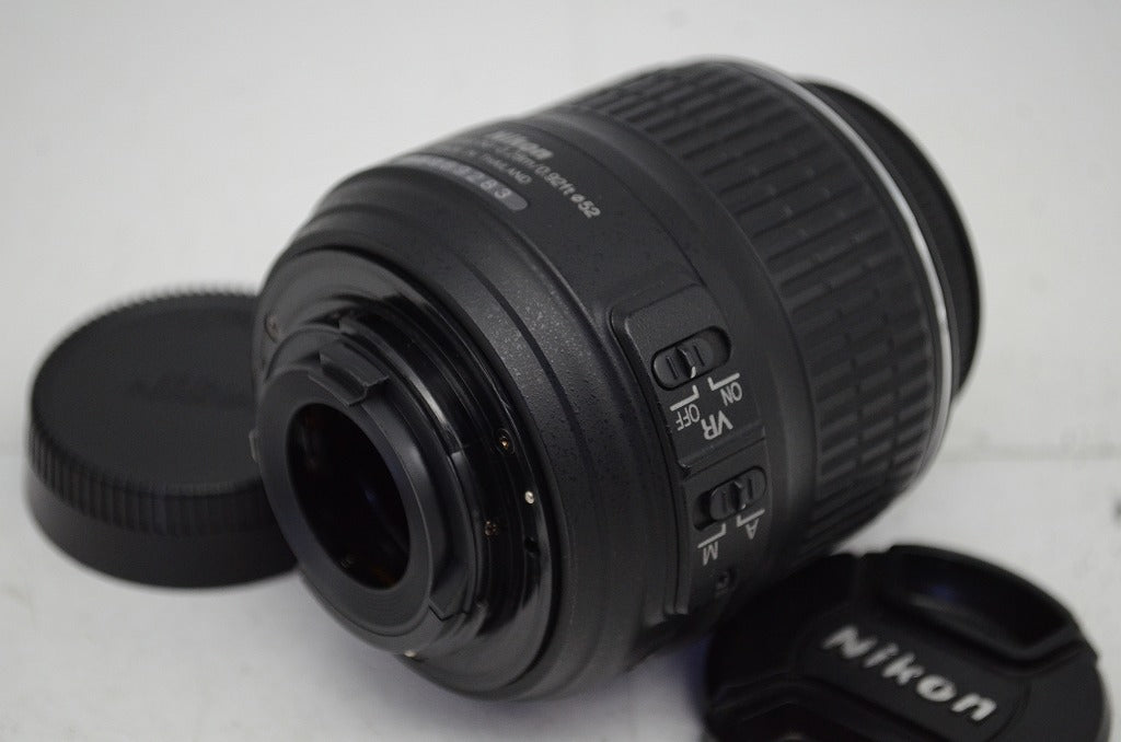良品 Nikon ニコン AF-S DX NIKKOR 18-55mm F3.5-5.6G VR APS-C ズームレンズ 251020w