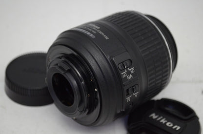 良品 Nikon ニコン AF-S DX NIKKOR 18-55mm F3.5-5.6G VR APS-C ズームレンズ 251020w