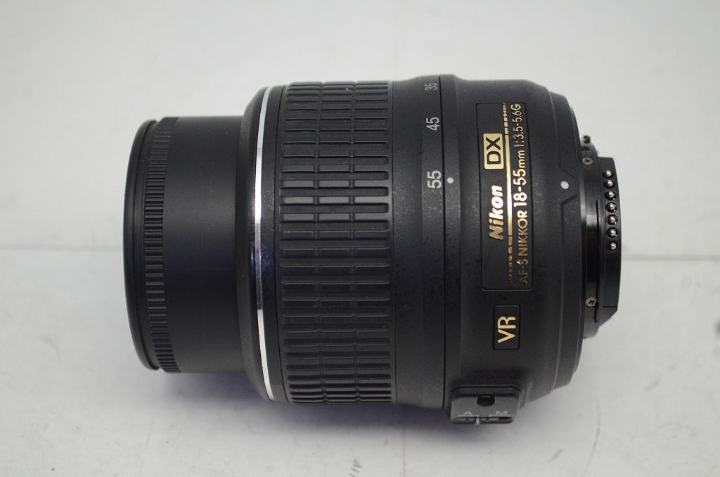 良品 Nikon ニコン AF-S DX NIKKOR 18-55mm F3.5-5.6G VR APS-C ズームレンズ 251020w