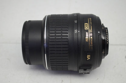良品 Nikon ニコン AF-S DX NIKKOR 18-55mm F3.5-5.6G VR APS-C ズームレンズ 251020w