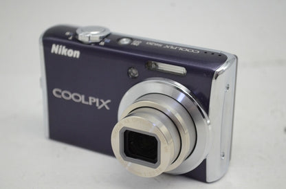 訳あり品 Nikon ニコン COOLPIX S620 コンパクトデジタルカメラ グロスパープル 251010g
