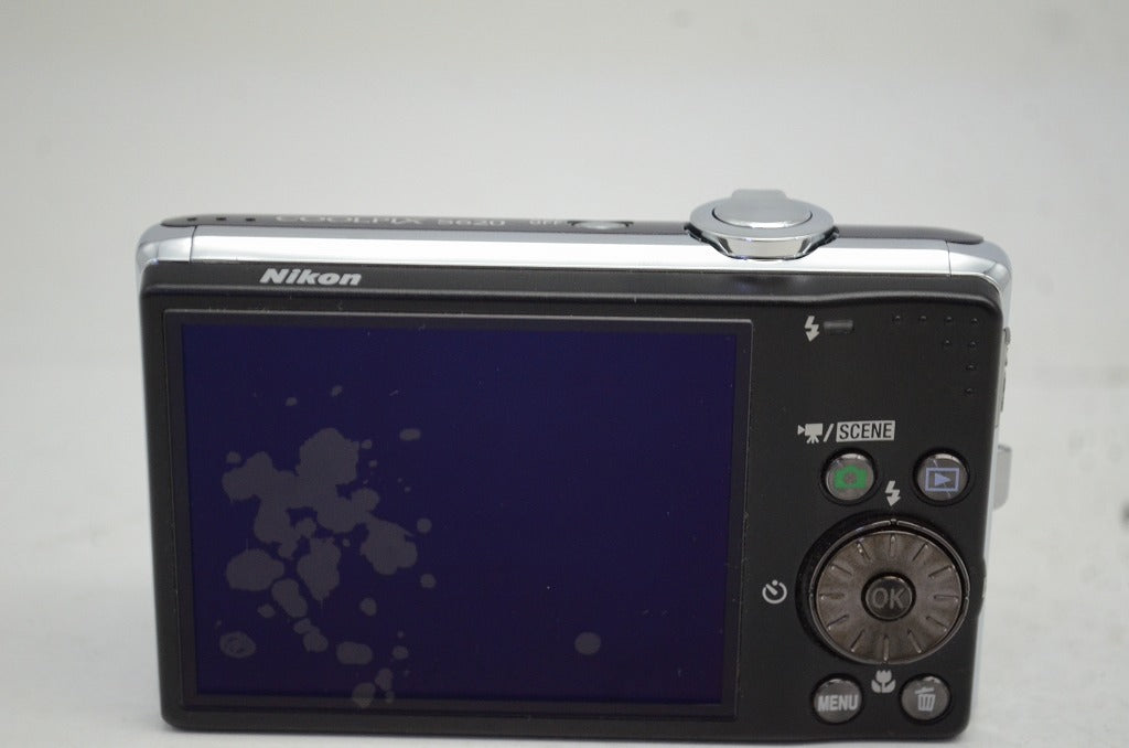 訳あり品 Nikon ニコン COOLPIX S620 コンパクトデジタルカメラ グロスパープル 251010g