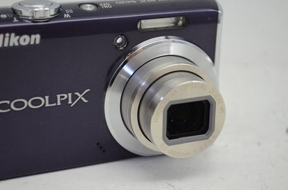 訳あり品 Nikon ニコン COOLPIX S620 コンパクトデジタルカメラ グロスパープル 251010g