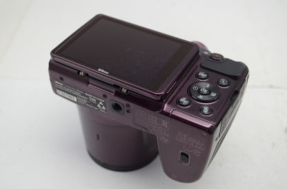 Nikon ニコン COOLPIX B500 デジタルカメラ プラム 251023x