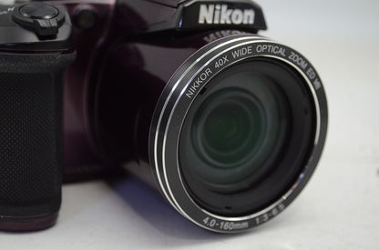 Nikon ニコン COOLPIX B500 デジタルカメラ プラム 251023x