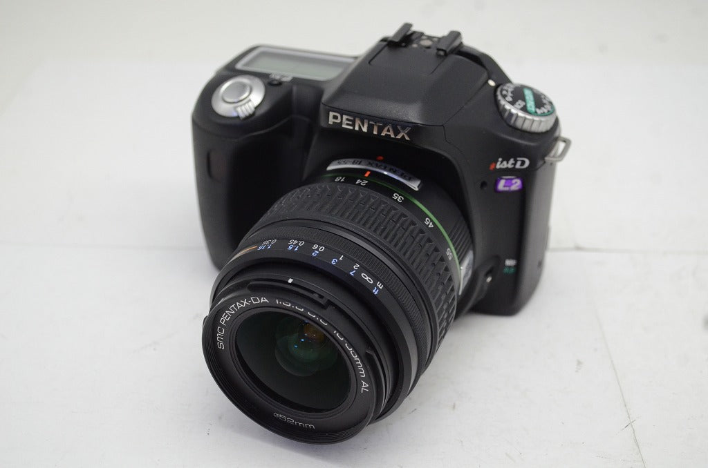 美品 PENTAX ペンタックス *ist DL2 + smc PENTAX DA 18-55mm F3.5-5.6 AL デジタル一眼レフカメラ 251023q