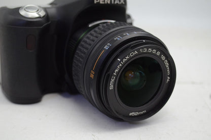 美品 PENTAX ペンタックス *ist DL2 + smc PENTAX DA 18-55mm F3.5-5.6 AL デジタル一眼レフカメラ 251023q