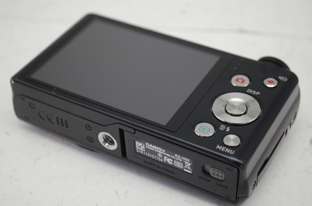 CASIO カシオ EXILIM EX-H30 コンパクトデジタルカメラ ブラック 251023b