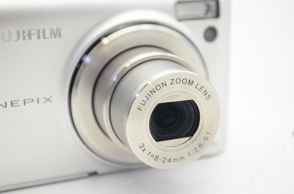 訳あり品 FUJIFILM フジフィルム FinePix F40fd コンパクトデジタルカメラ シルバー 250608ab