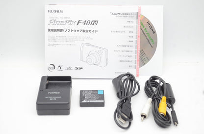 訳あり品 FUJIFILM フジフィルム FinePix F40fd コンパクトデジタルカメラ シルバー 250608ab