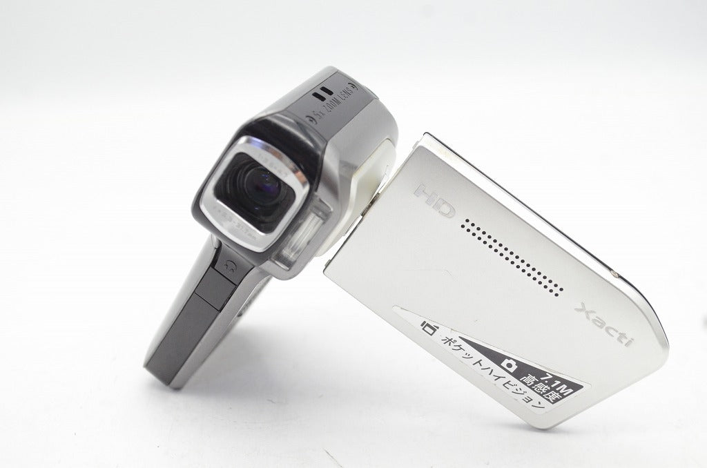 SANYO サンヨー Xacti DMX-HD700 デジタルムービーカメラ シルバー 250605n