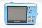 良品 OLYMPUS オリンパス μ-550 WP コンパクトデジタルカメラ ブルー 241117u