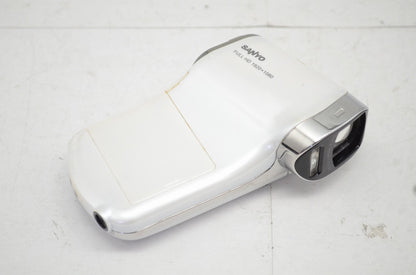 良品 SANYO サンヨー Xacti DMX-CG100 デジタルビデオカメラ ホワイト 251022a