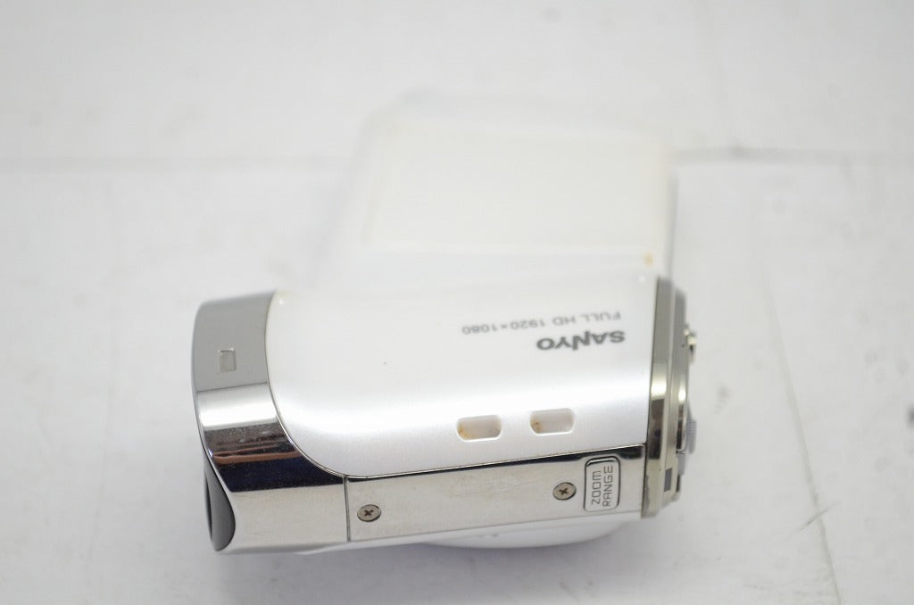良品 SANYO サンヨー Xacti DMX-CG100 デジタルビデオカメラ ホワイト 251022a