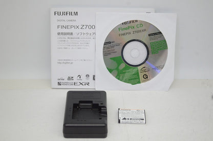 良品 FUJIFILM フジフィルム FinePix Z700EXR コンパクトデジタルカメラ シルバー 251021ab