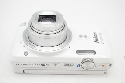 Nikon ニコン COOLPIX S6900 コンパクトデジタルカメラ ホワイト 250615k
