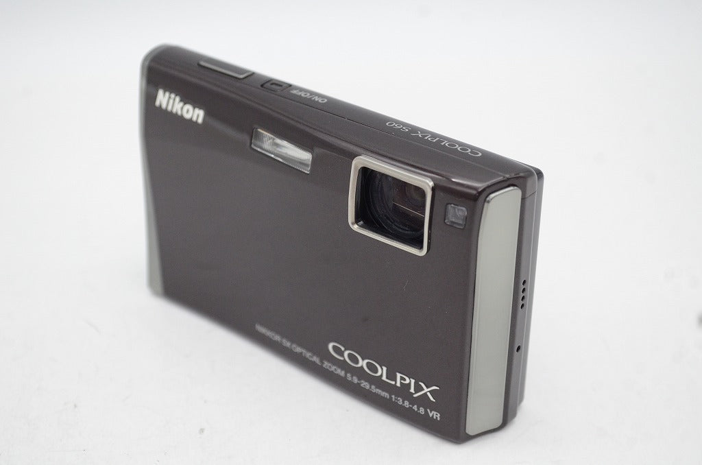 Nikon ニコン COOLPIX S60 コンパクトデジタルカメラ ワインレッド 250618l