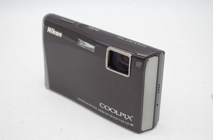 Nikon ニコン COOLPIX S60 コンパクトデジタルカメラ ワインレッド 250618l