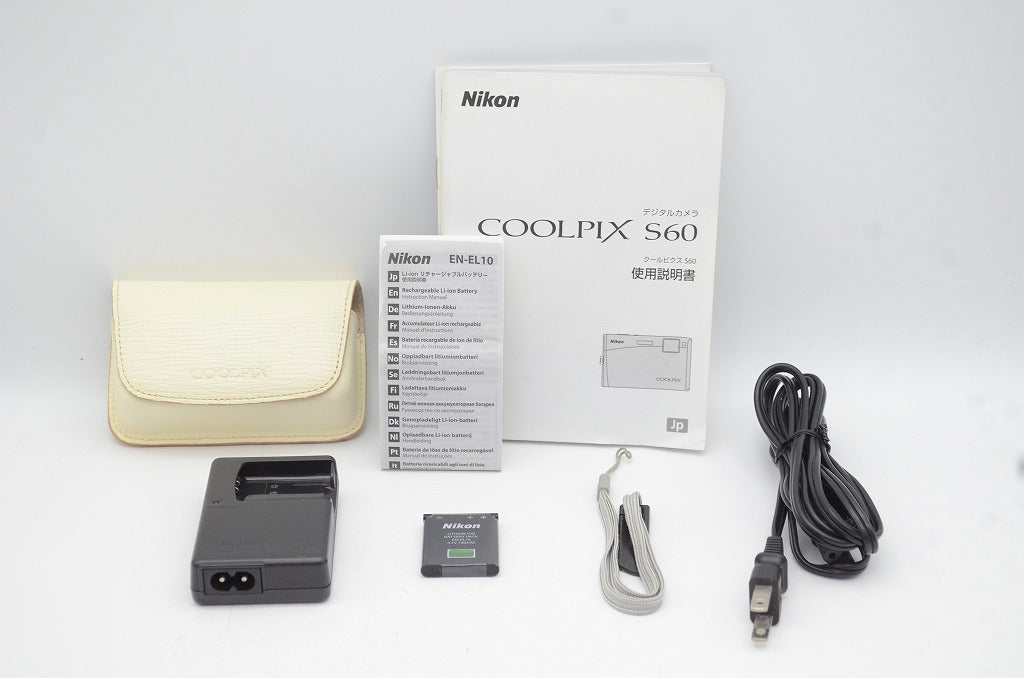 Nikon ニコン COOLPIX S60 コンパクトデジタルカメラ ワインレッド 250618l